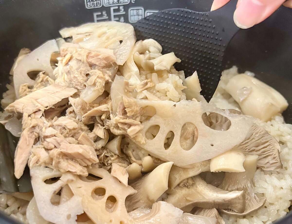 マイタケ炊き込みご飯