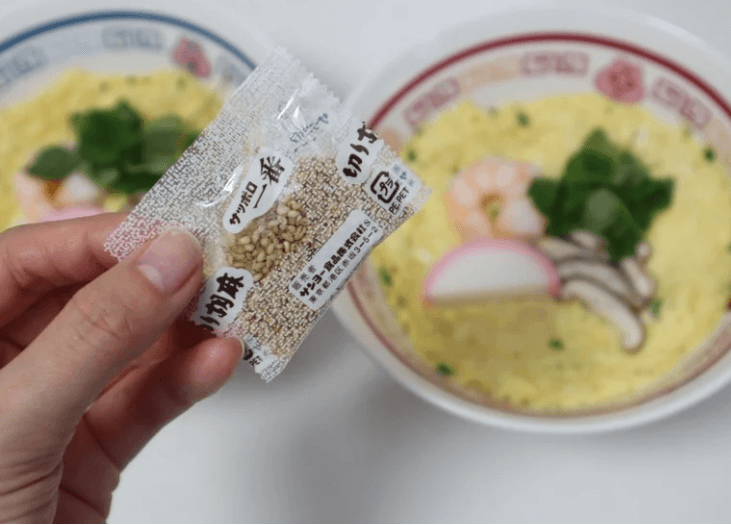サッポロ一番「茶碗蒸しらーめん」