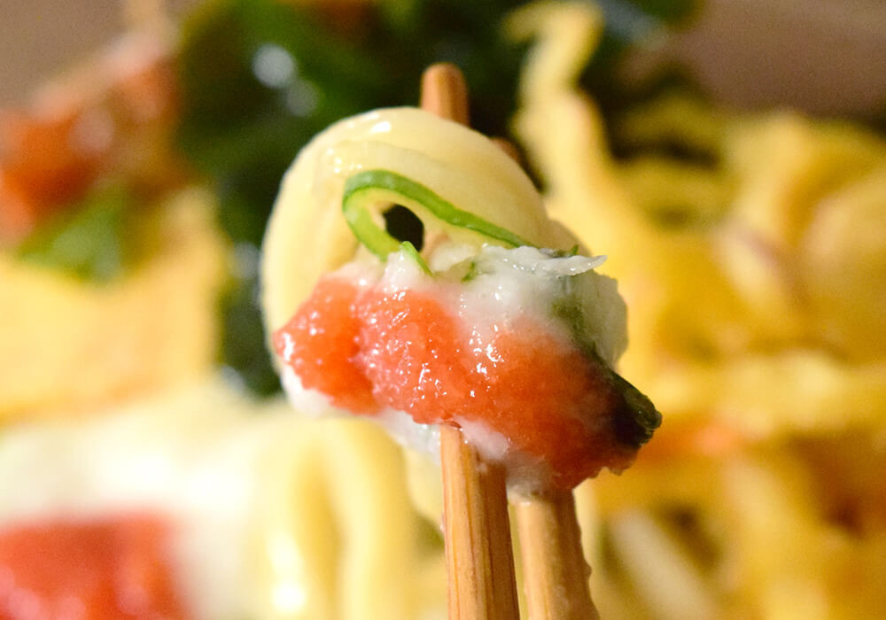 丸亀製麺「明太とろろうどん弁当」