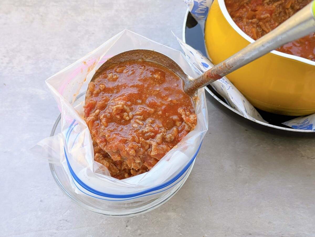 ミートソース保存でやってはいけないNG行動と正しい冷凍保存方法