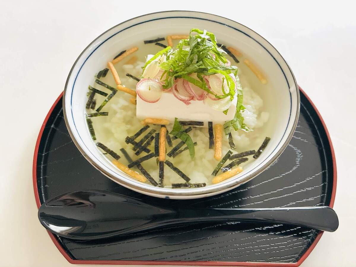 永谷園公式レシピ「冷やっこ茶づけ」