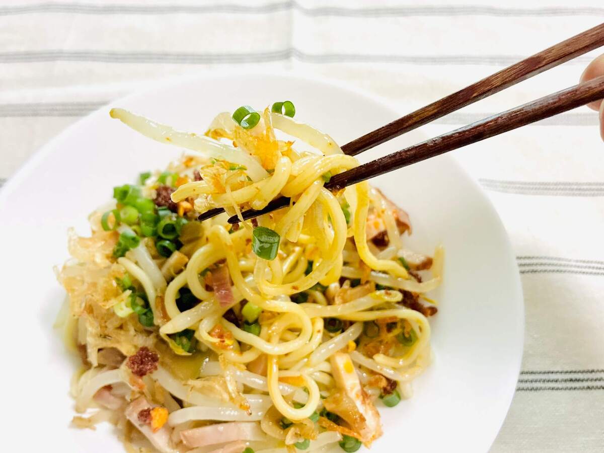 和田明日香さん「和えもやし麺」のレシピ