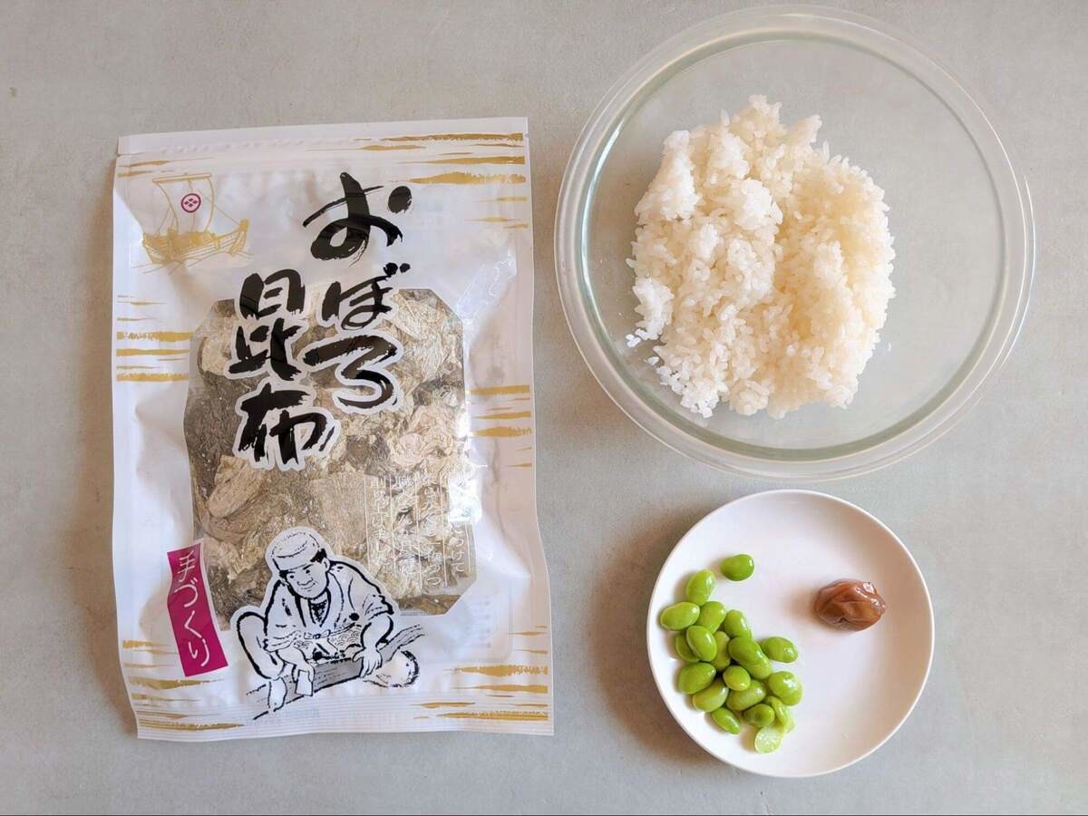 ZIP!公式「おぼろ昆布のおにぎり」のレシピ