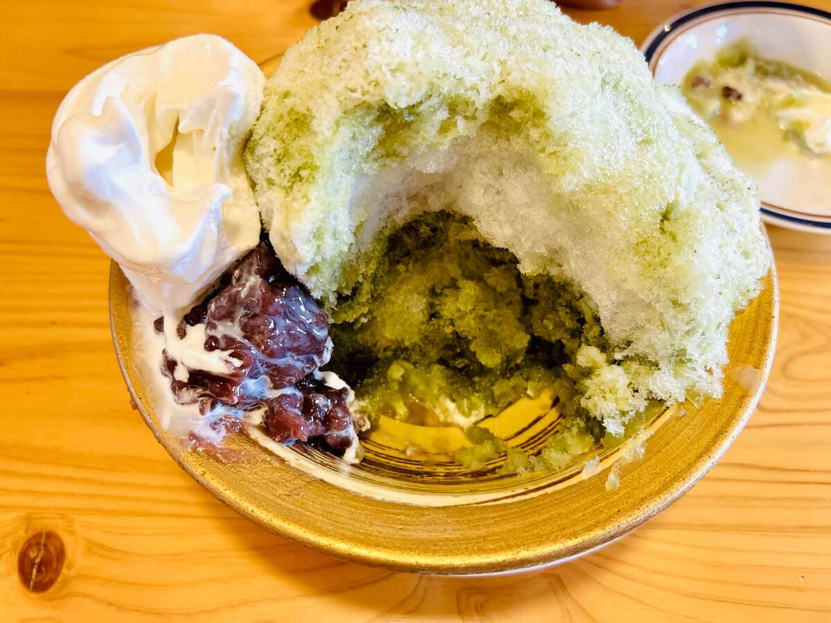 コメダ珈琲のかき氷