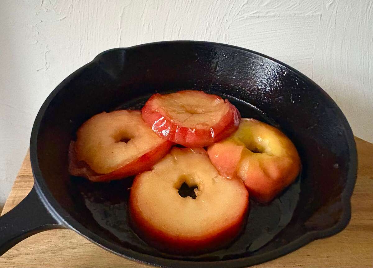 大原千鶴さん「焼きりんご」