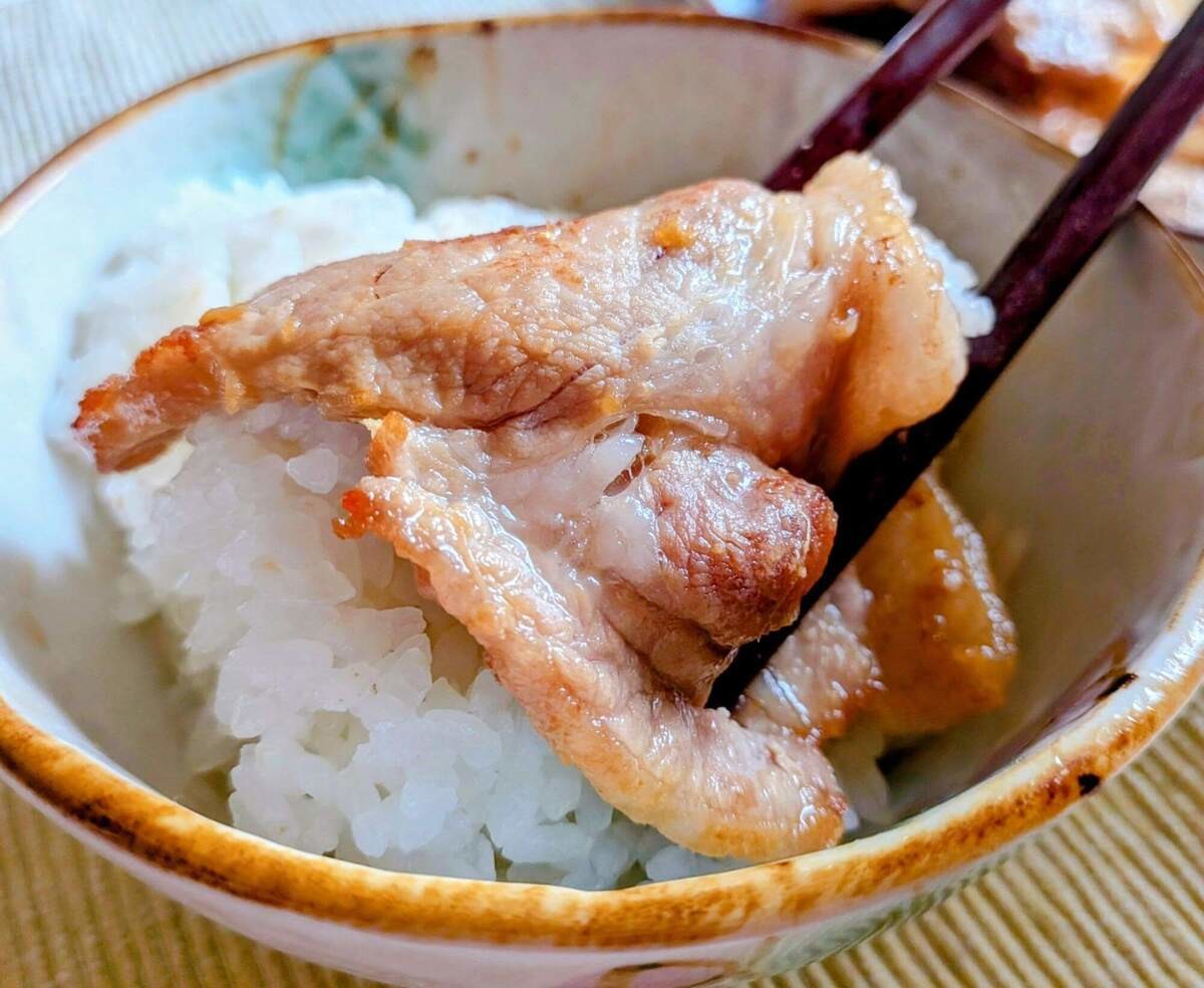 菱田アキラさん「豚肉生姜焼き」のレシピ