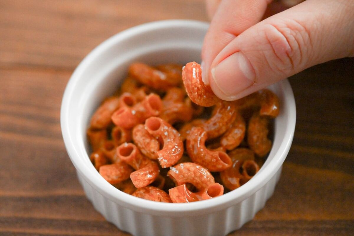 「マカロニスナック」のレシピ