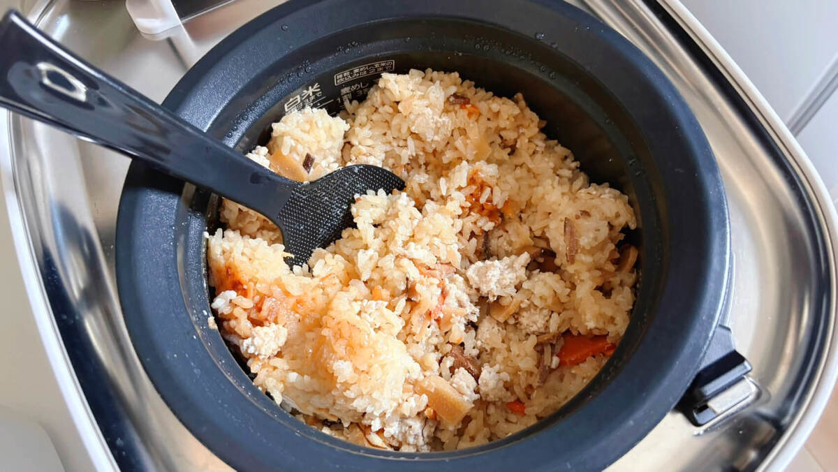 鶏そぼろ炊き込みご飯