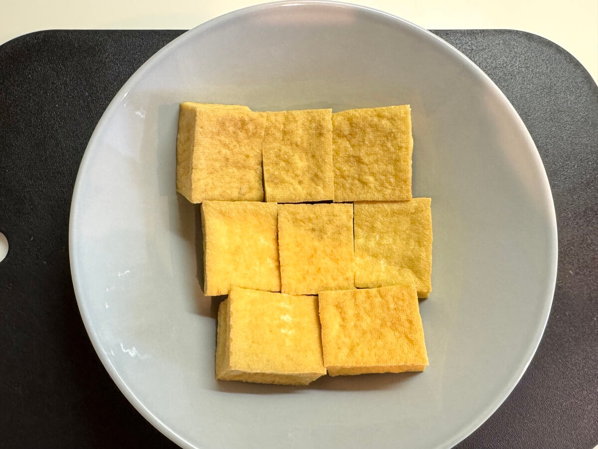 小倉優子さん「厚揚げグラタン」