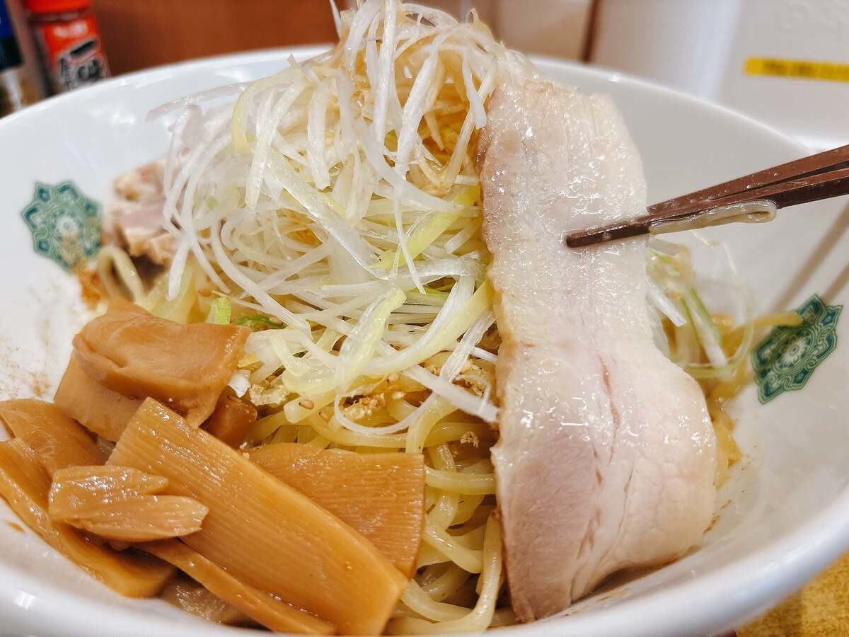 日高屋の二郎系アレンジ