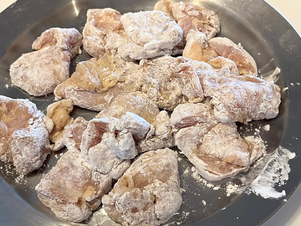 鶏とアボカドのから揚げ