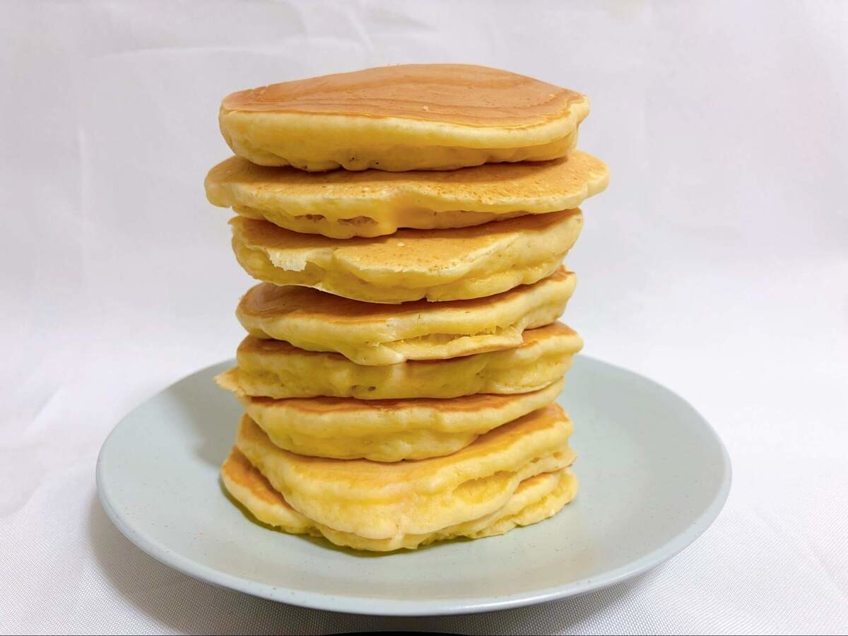 ホットケーキをふっくらさせる裏技