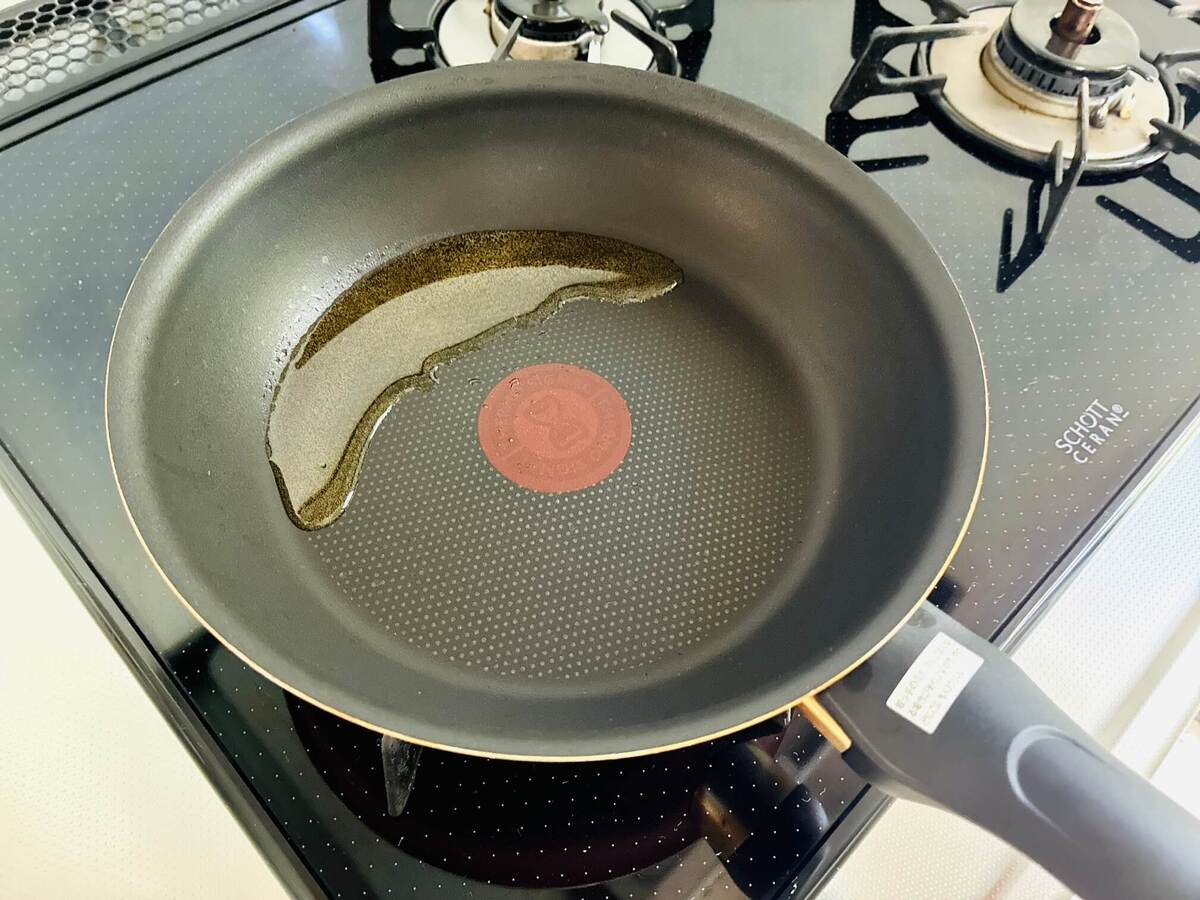 レンチン長ネギ和え麺