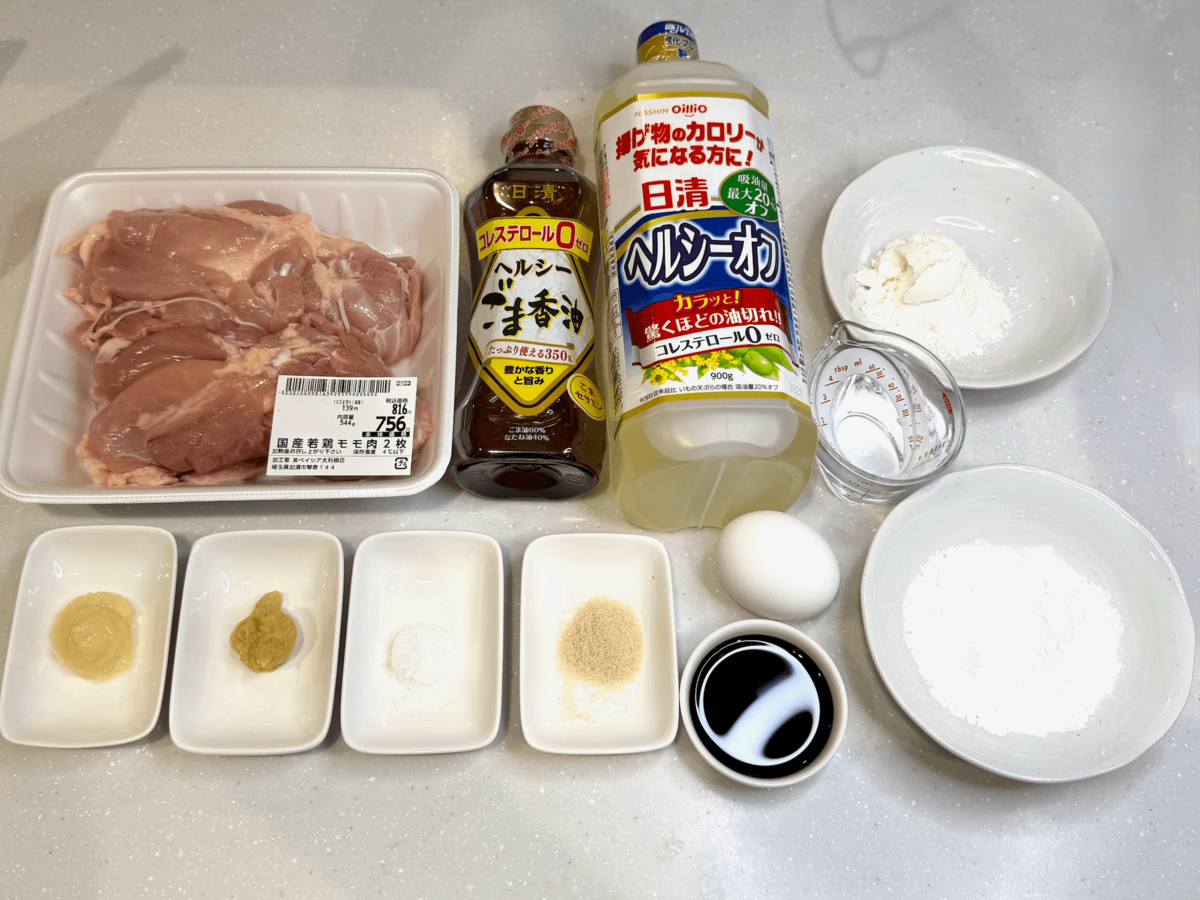 王将の極王唐揚げの再現