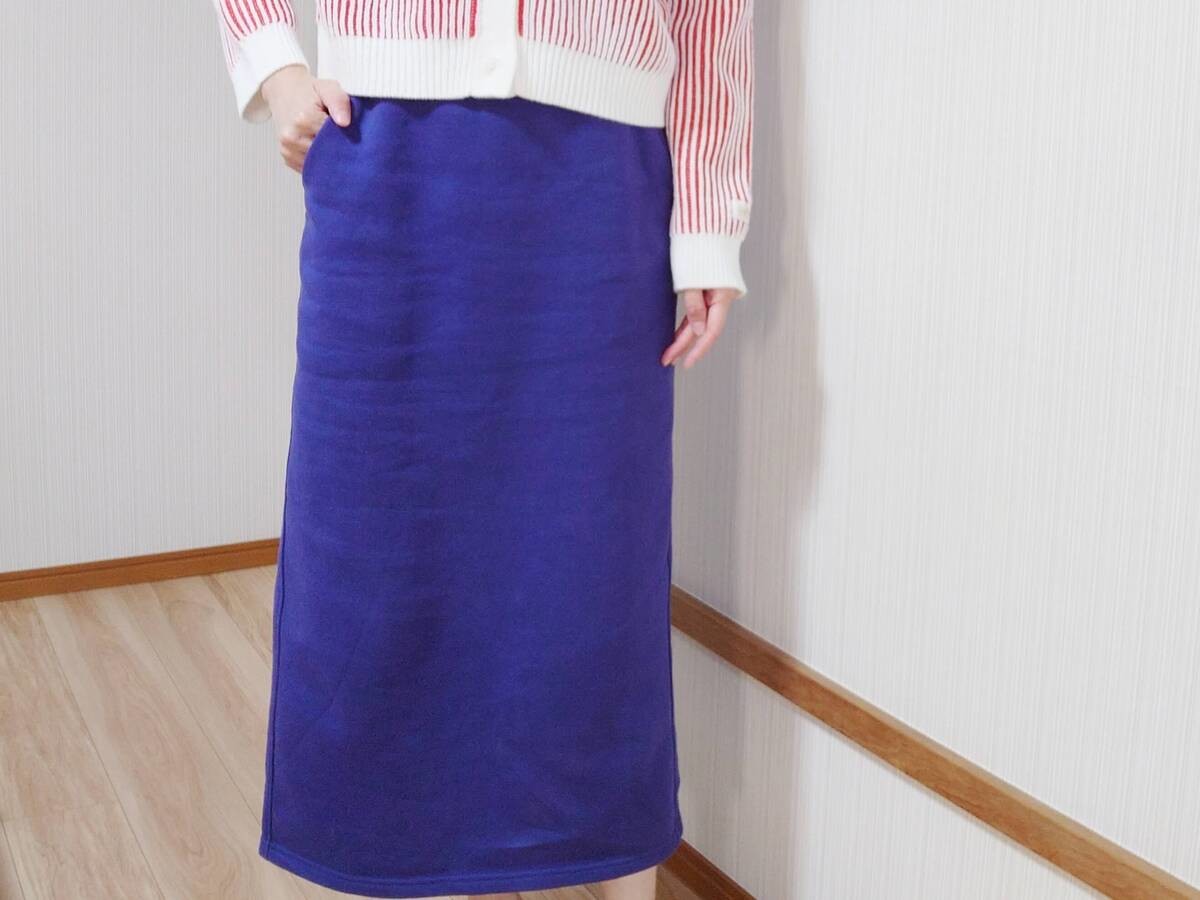 「ヘビーウェイトスウェットナロースカート」