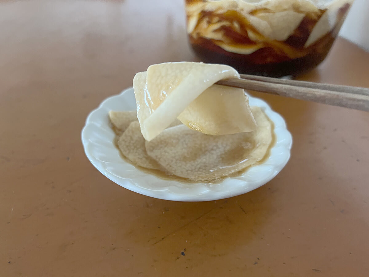 まりこ|農家が作るかんたん野菜レシピ さん「長芋のピリ辛漬け」