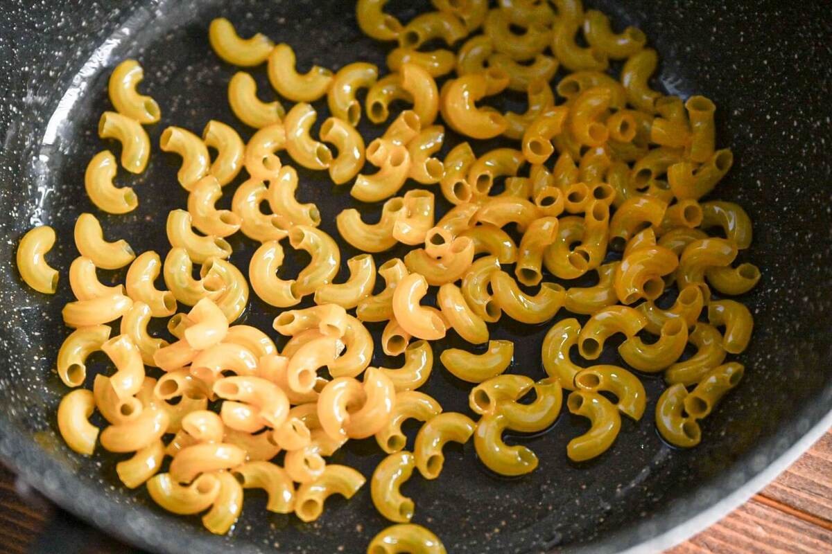 「マカロニスナック」のレシピ