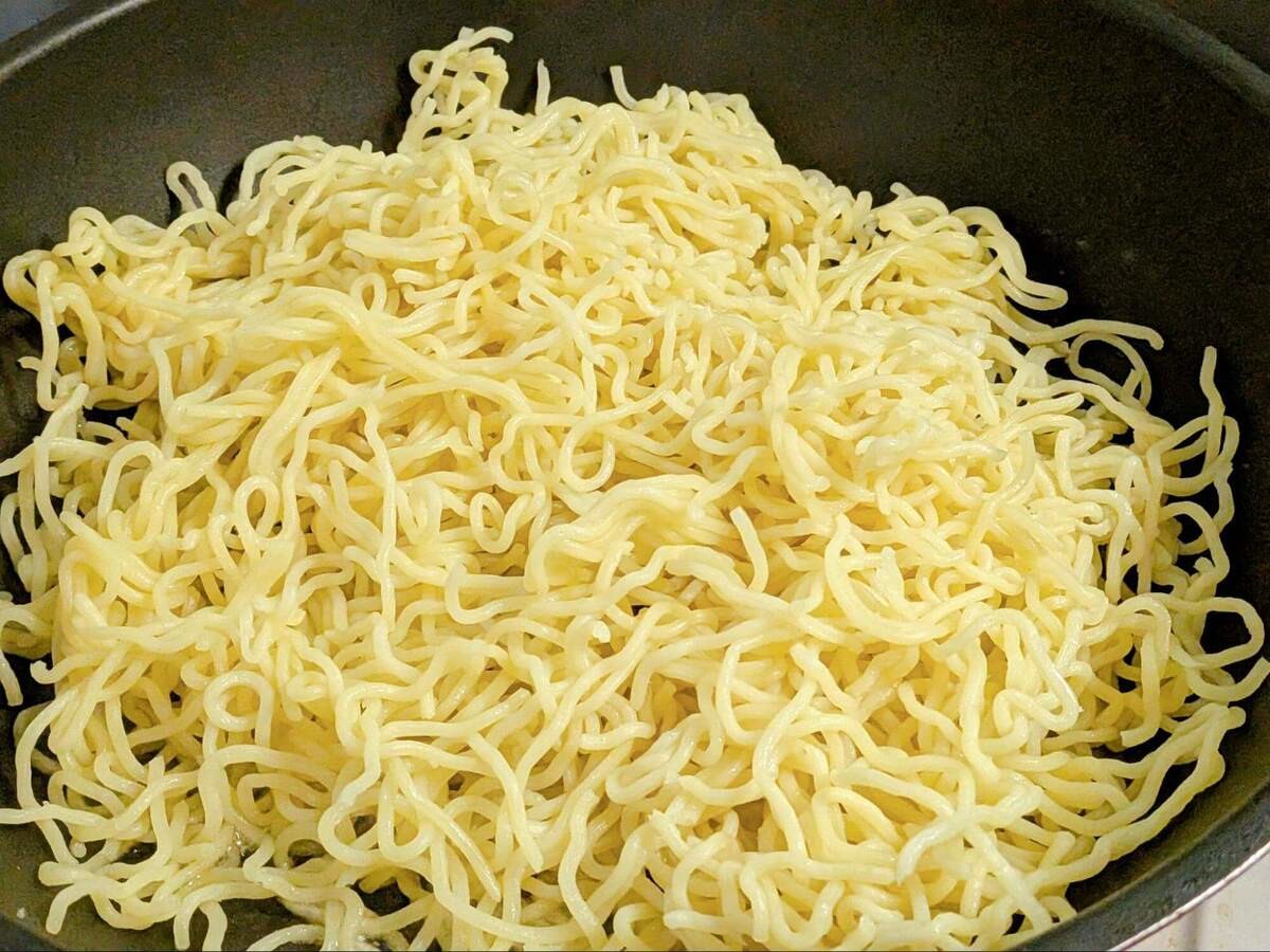 豆もやしの焼きそば