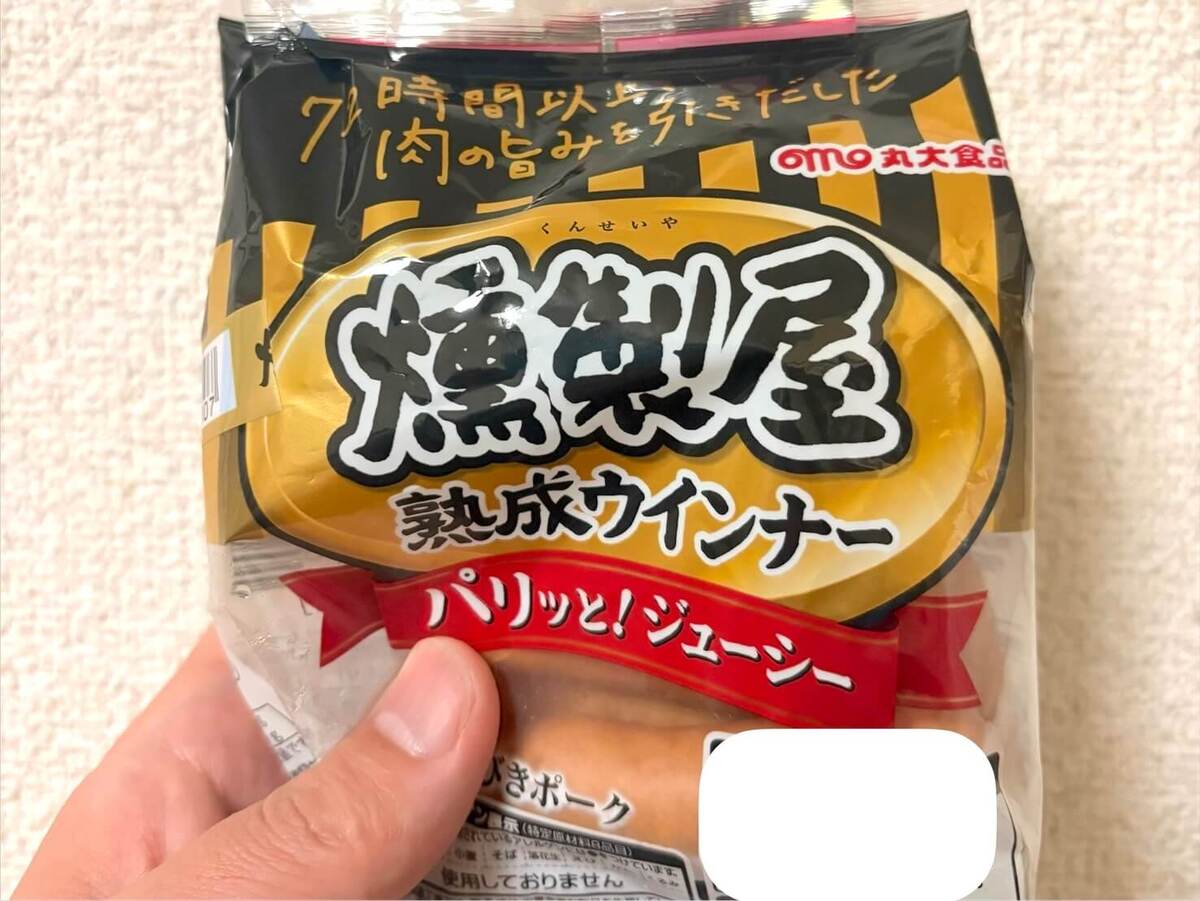 ウインナー×マヨ×チーズ