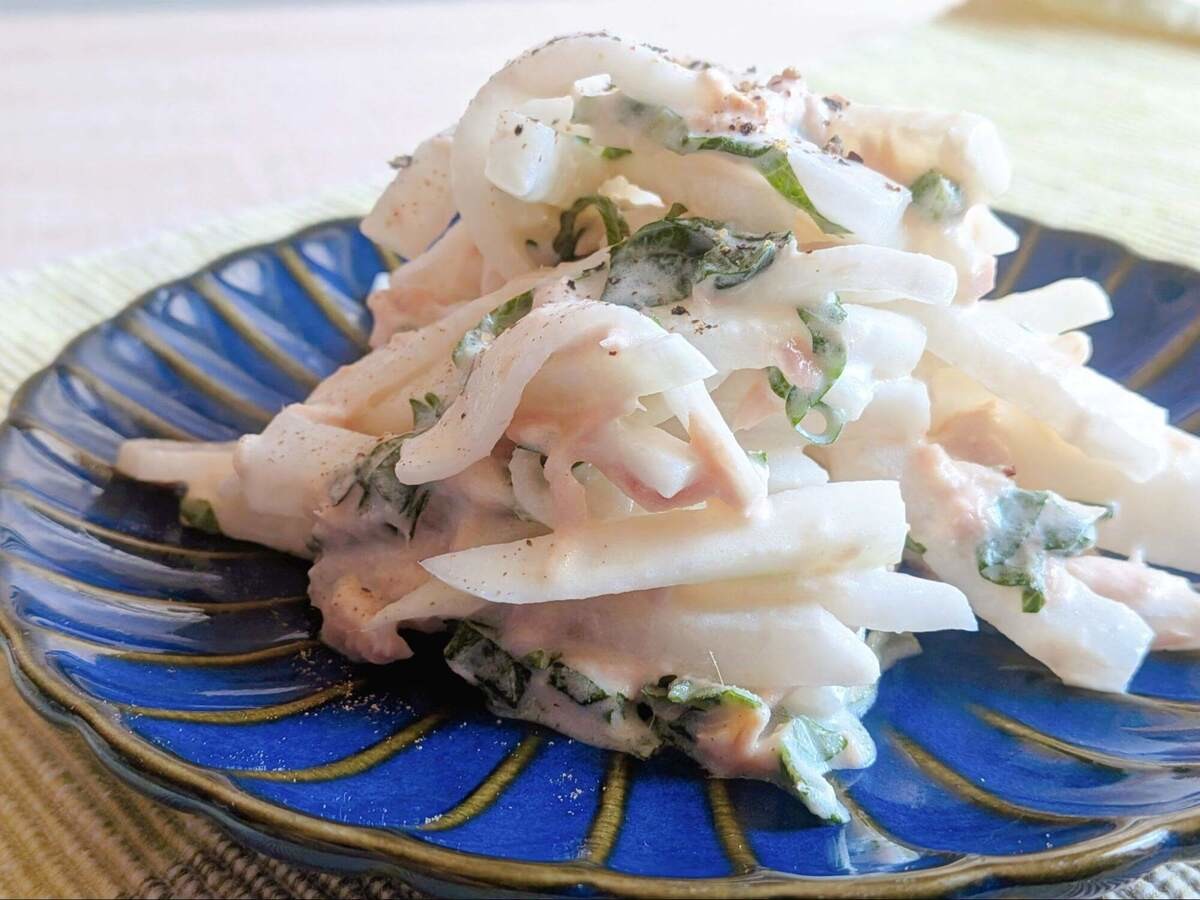 和田明日香さん「大根ツナマヨサラダ」