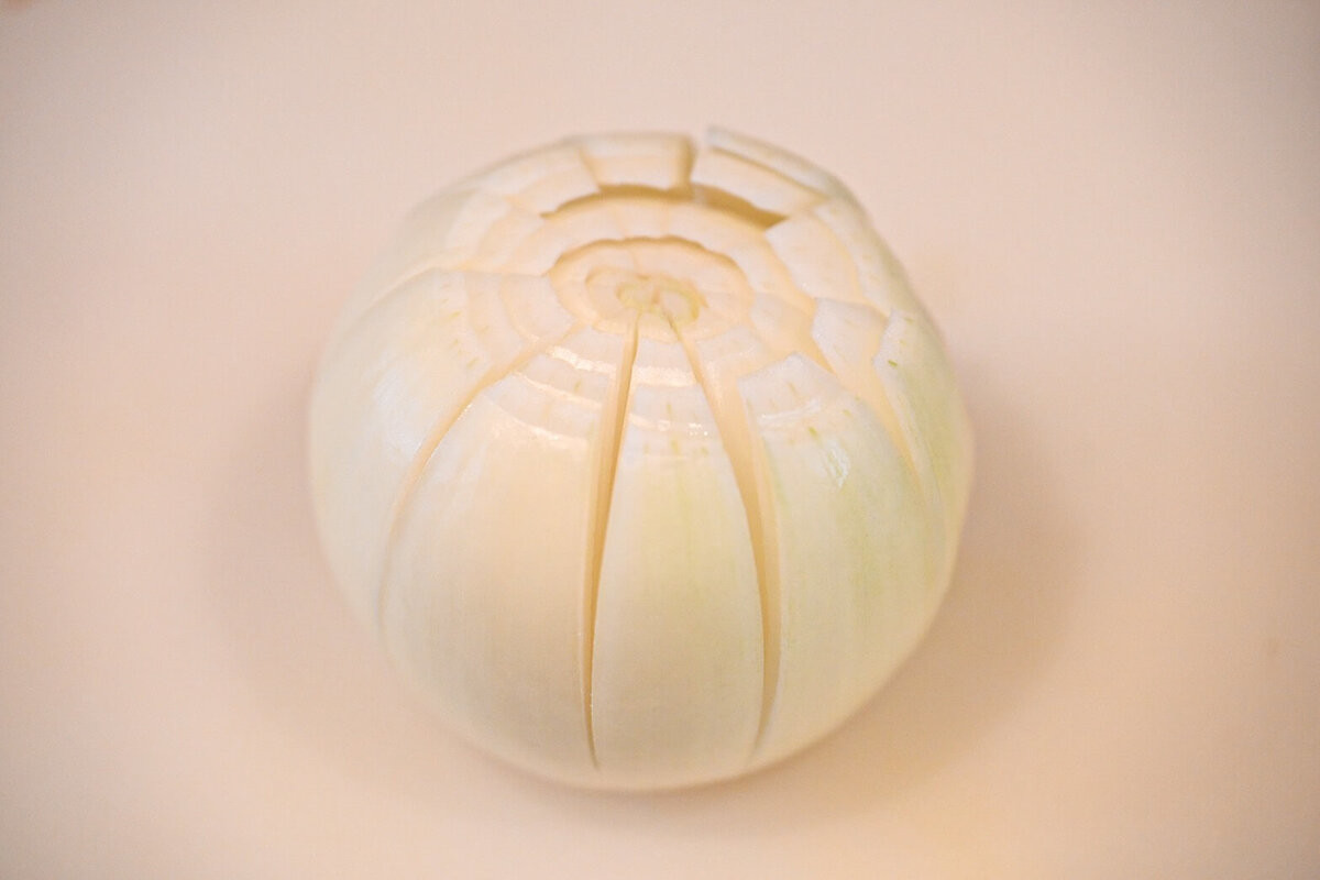 「玉ねぎ丸ごと炊き込みごはん」