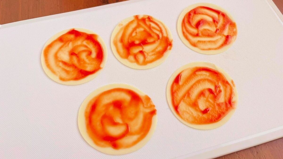 「チーズホットドッグ風」