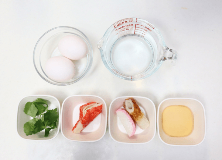 卵焼き器で茶碗蒸し