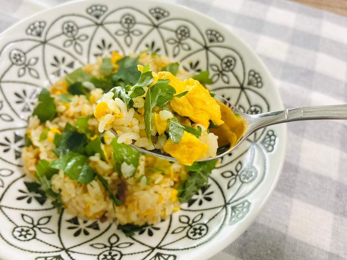 家でやっている市販のチャーハンの食べ方