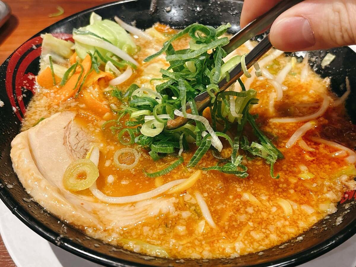 魁力屋「北海道濃厚味噌らぁめん」