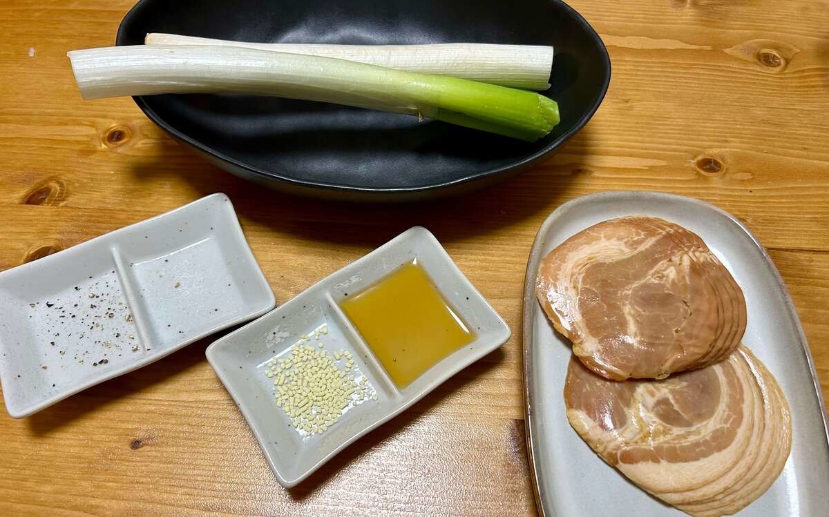 無限ねぎチャーシュー