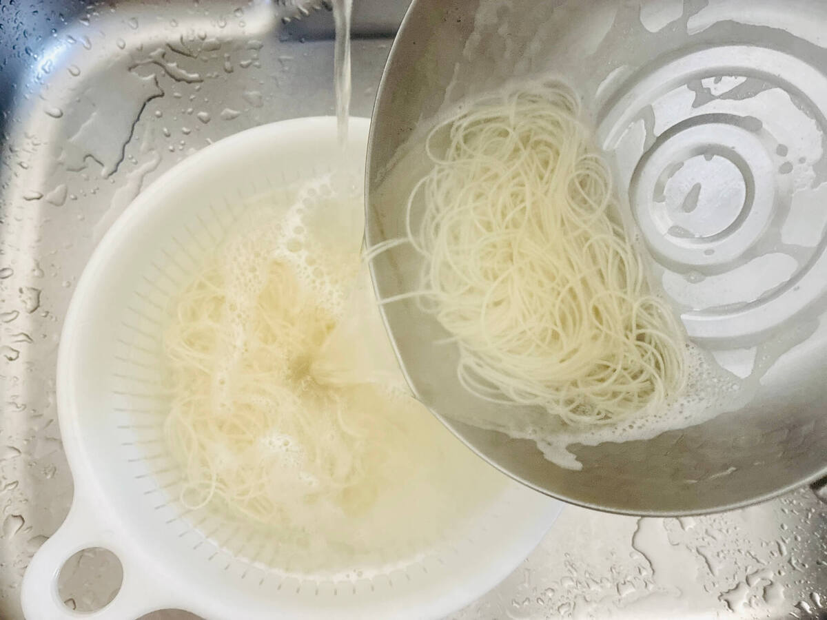 ソーメン二郎さん直伝「くっつくそうめんを解決する」裏ワザ