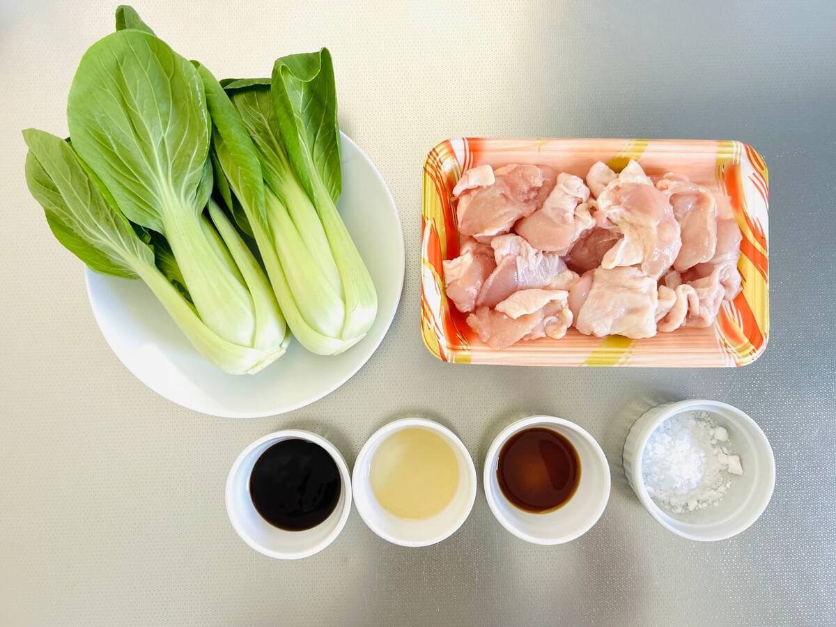 mamayumi流「鶏肩肉と青梗菜のオイスター炒め」
