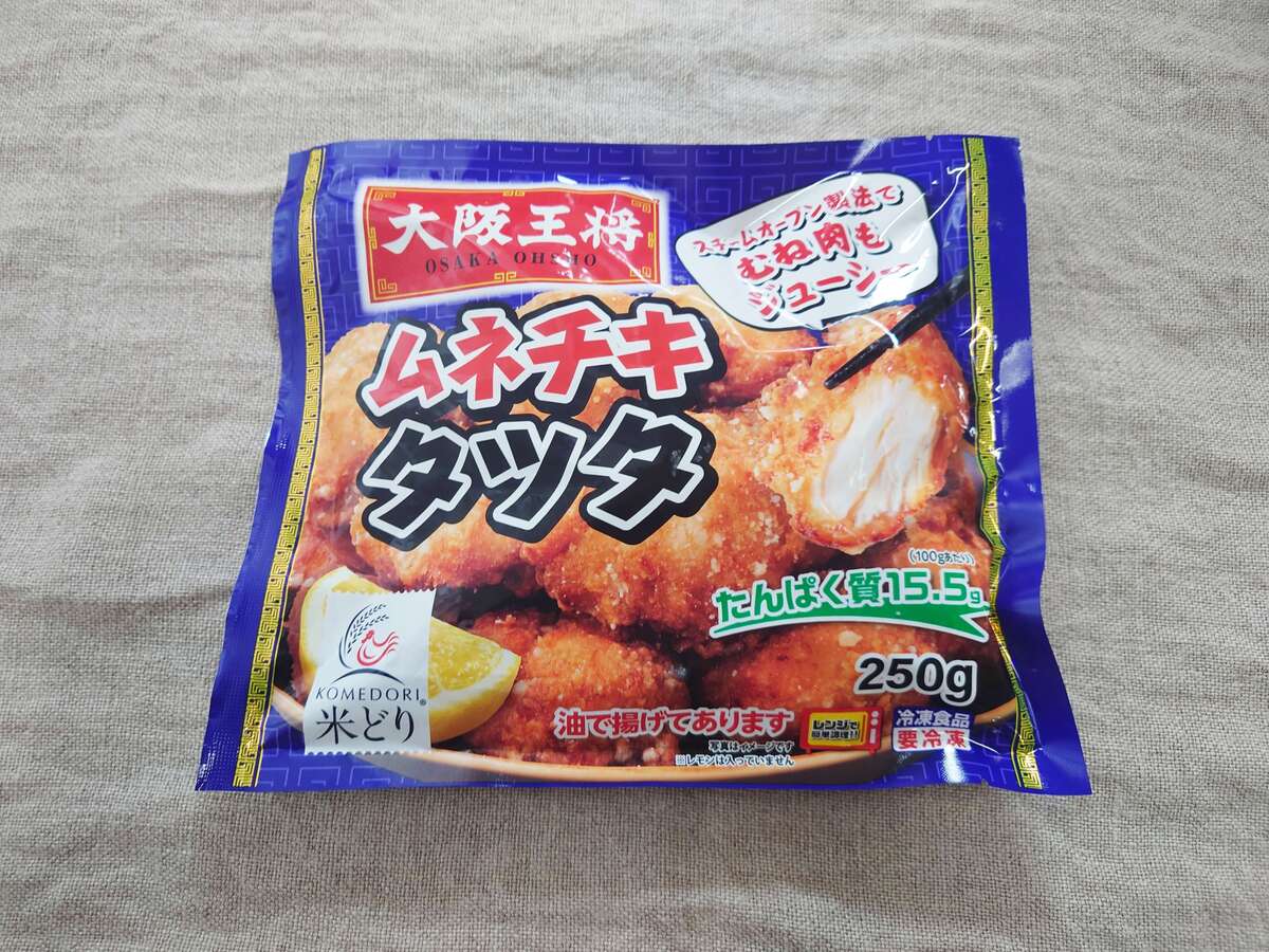 「大阪王将 ムネチキタツタ」