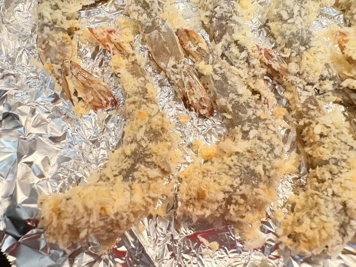 揚げないエビフライ