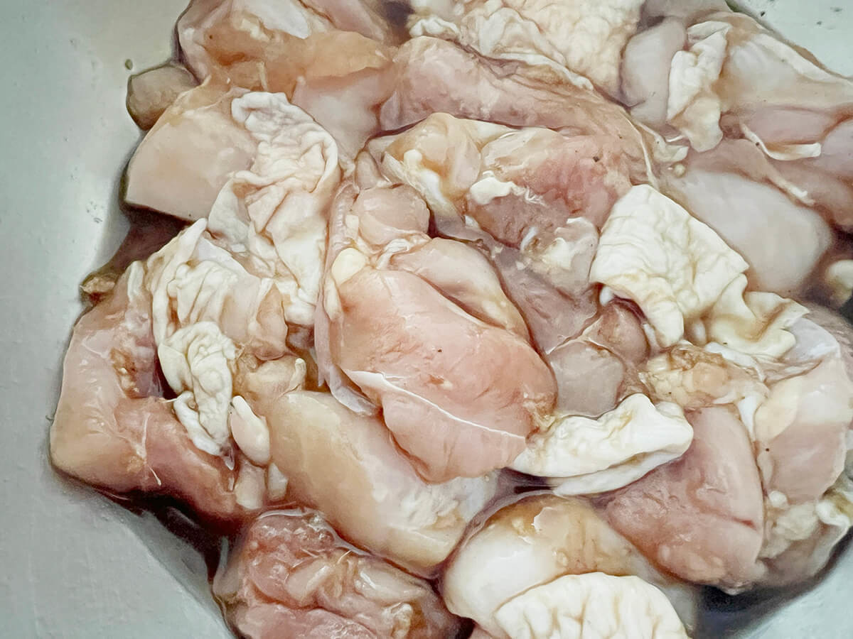 鶏とアボカドのから揚げ