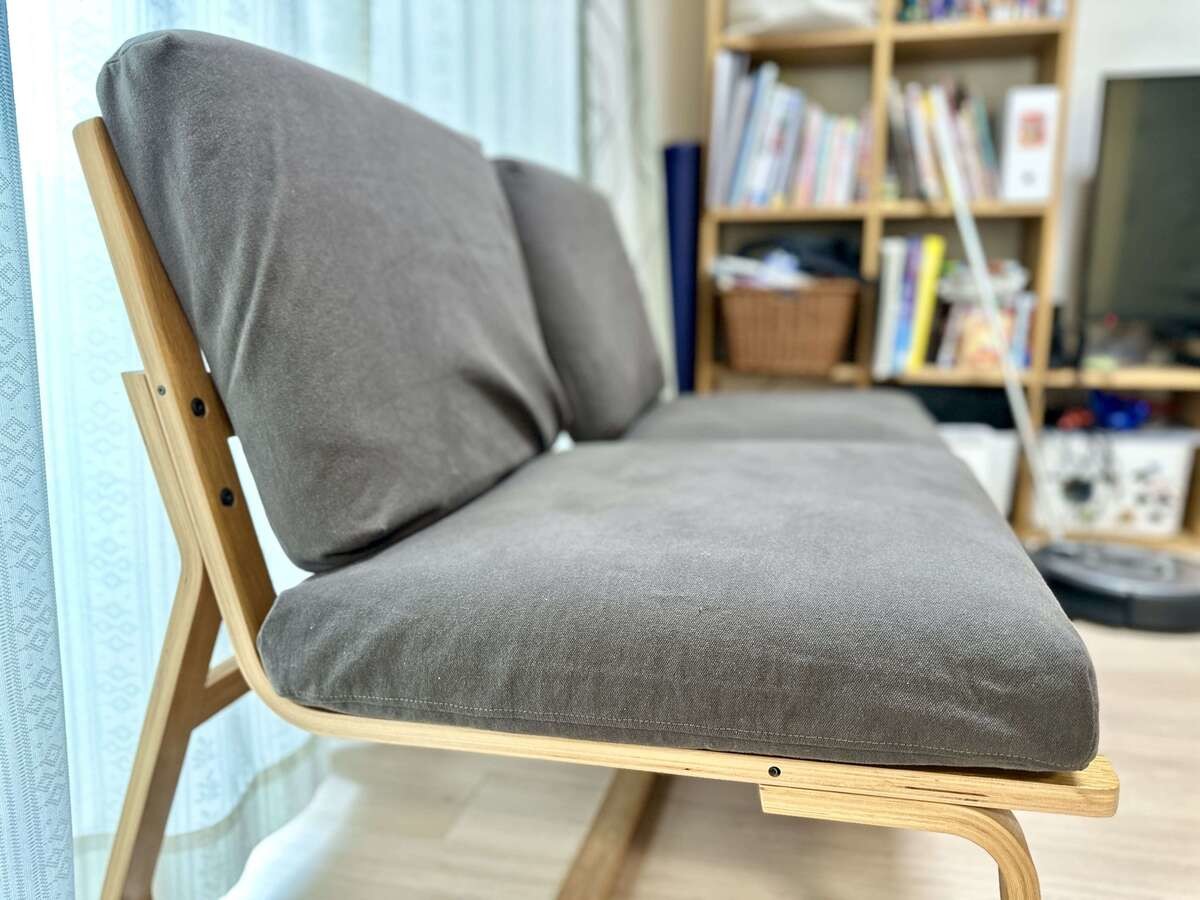 無印で3万円が浮いた！①ソファチェア