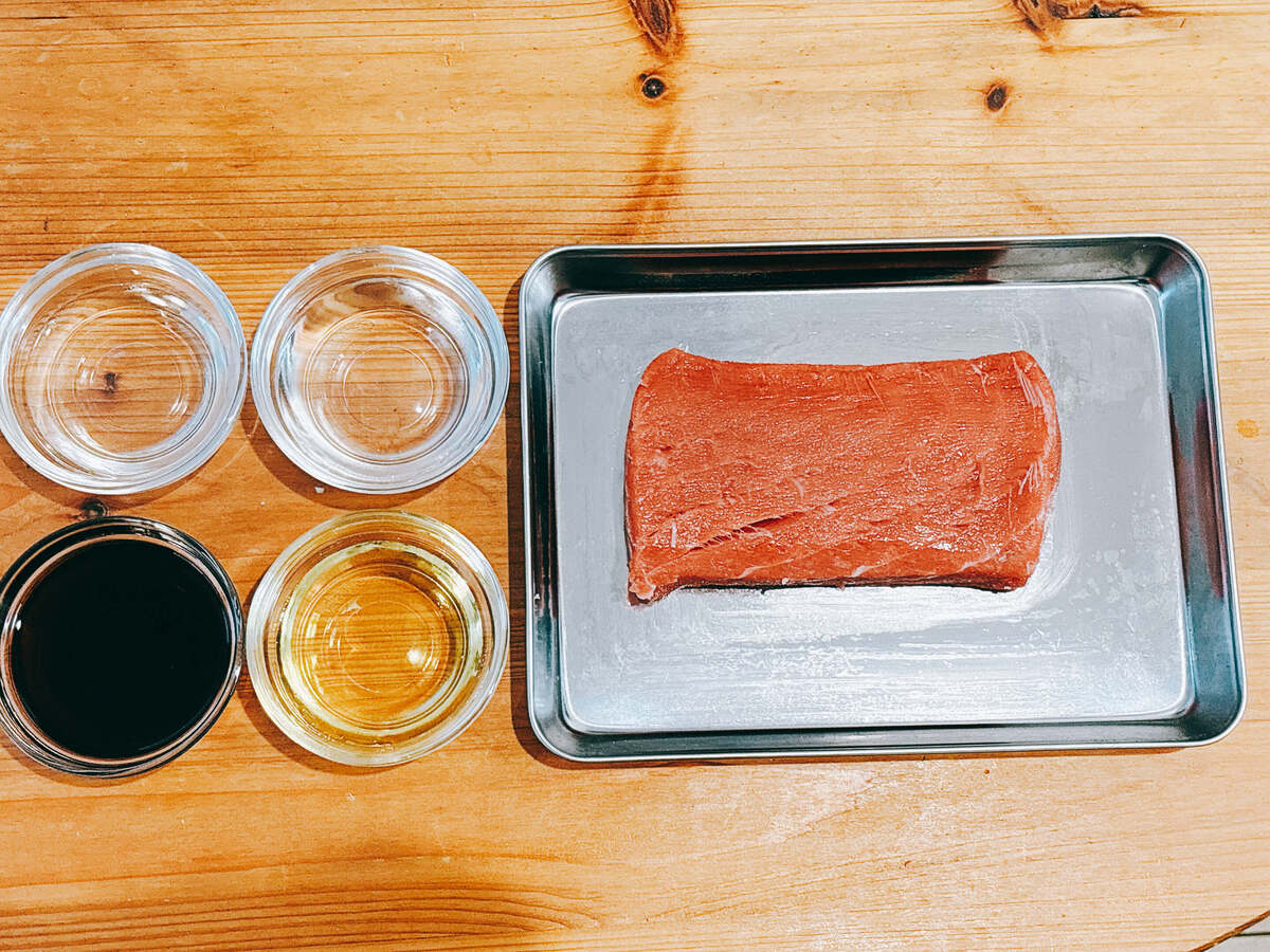 野本やすゆきさん「まぐろの漬けっぱなし」のレシピ