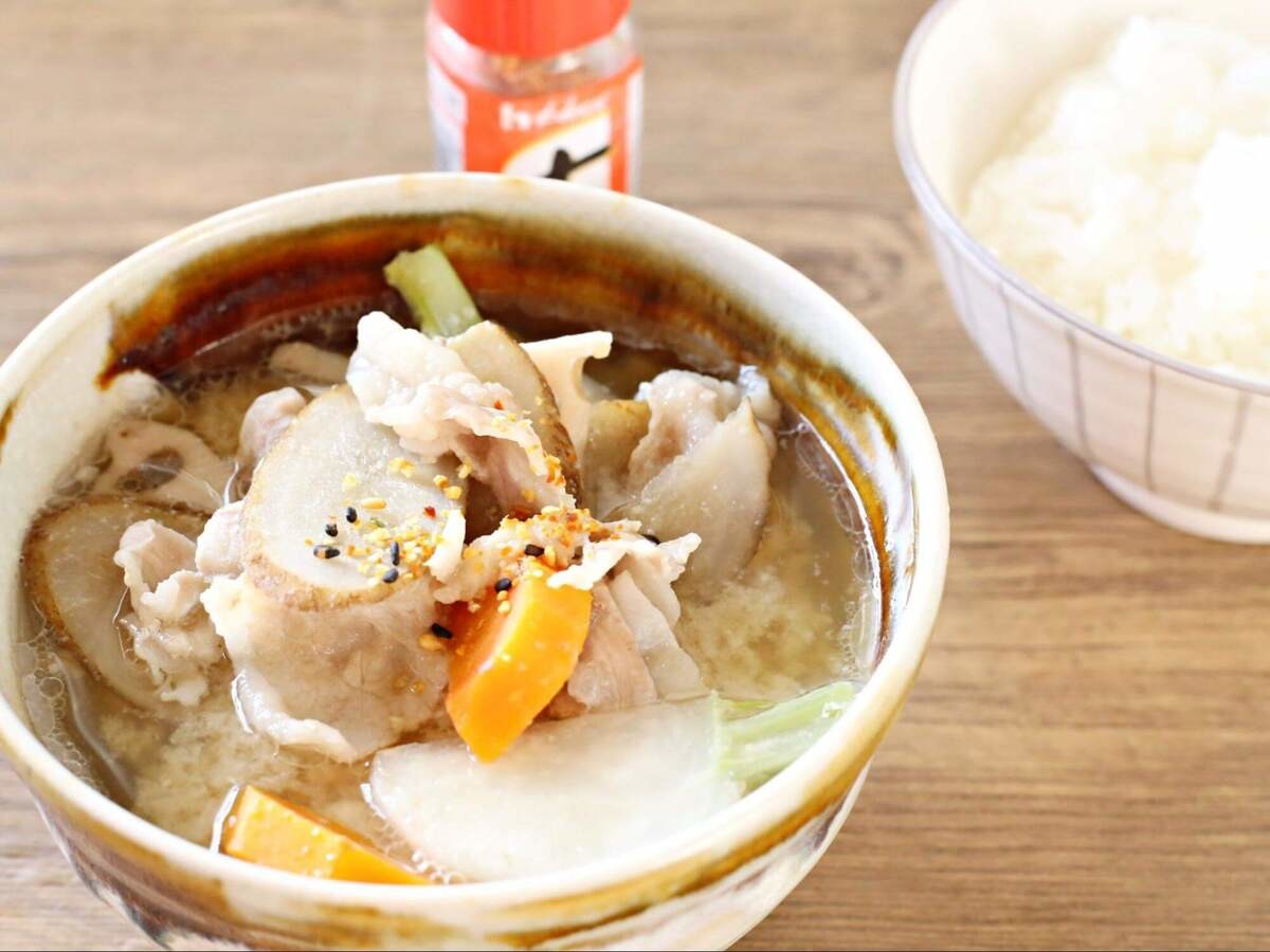 三國清三さん「豚汁」