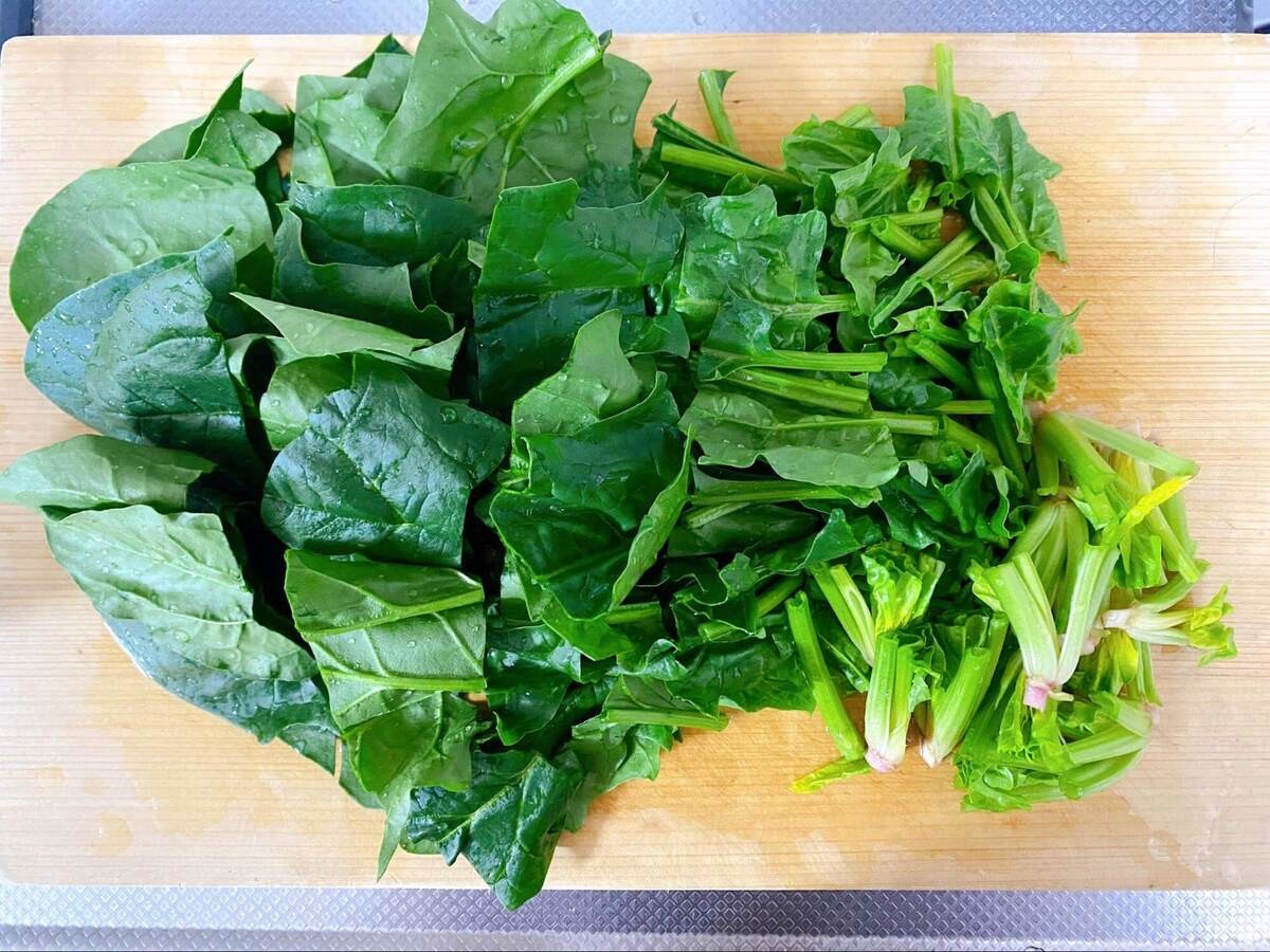 ミツカン公式「ほうれん草と鶏肉のクリーム煮」