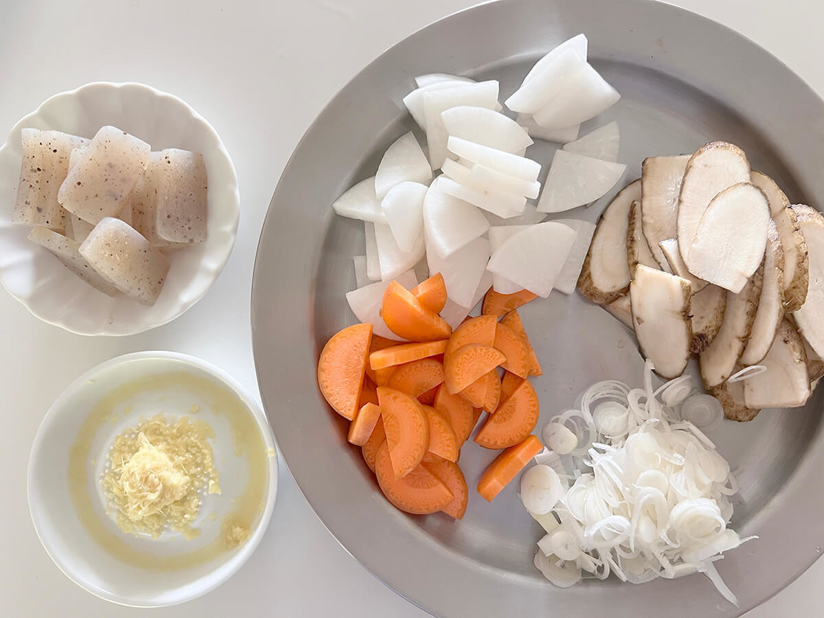 笠原将弘さん「豚汁」のレシピ