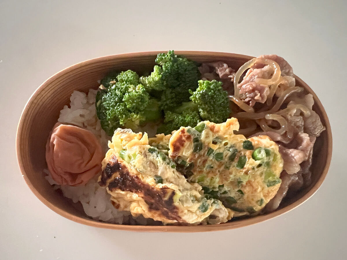 笠原さんの15分で作るお弁当