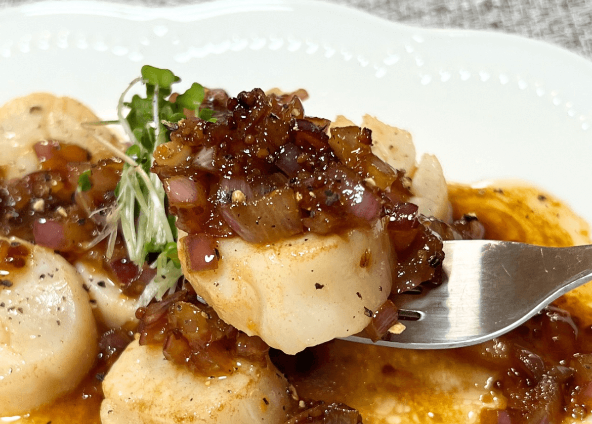 和田明日香さん「ホタテのカルパッチョ」のレシピ