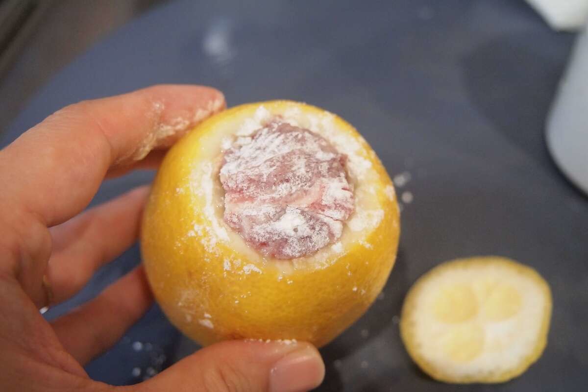 ZIP!「徳島肉詰めレモン」