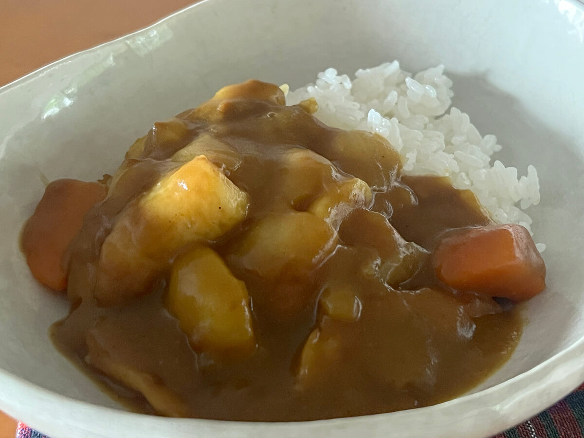 S&B「ちくわカレー」のレシピ