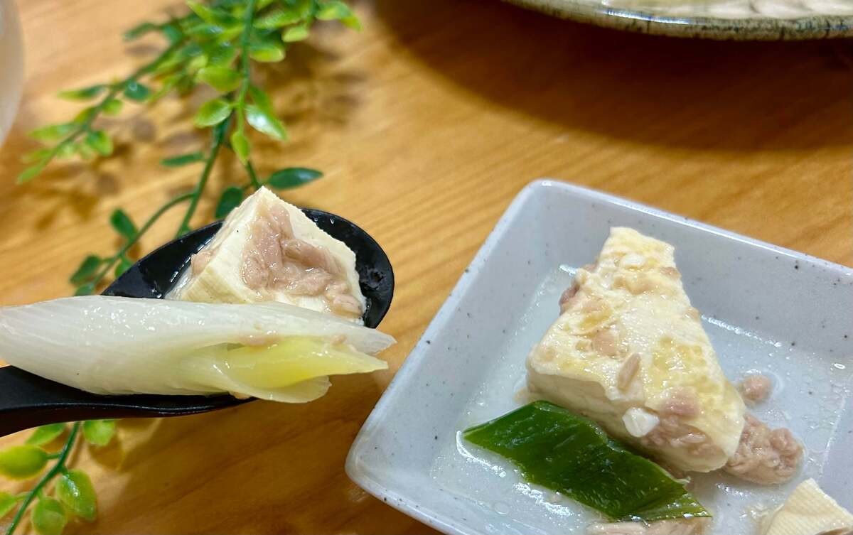 ちはるさん「豆腐とツナ缶の超簡単なレシピ」