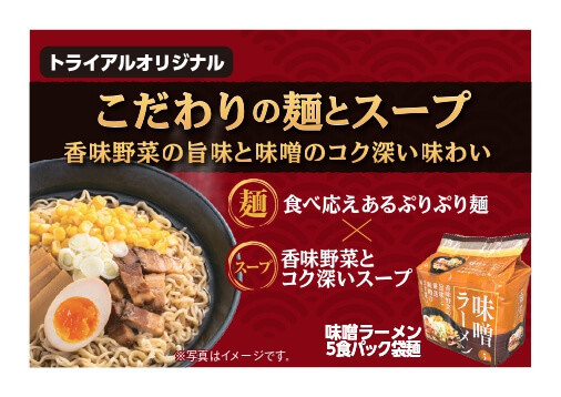 「トライアル袋ラーメン」シリーズ
