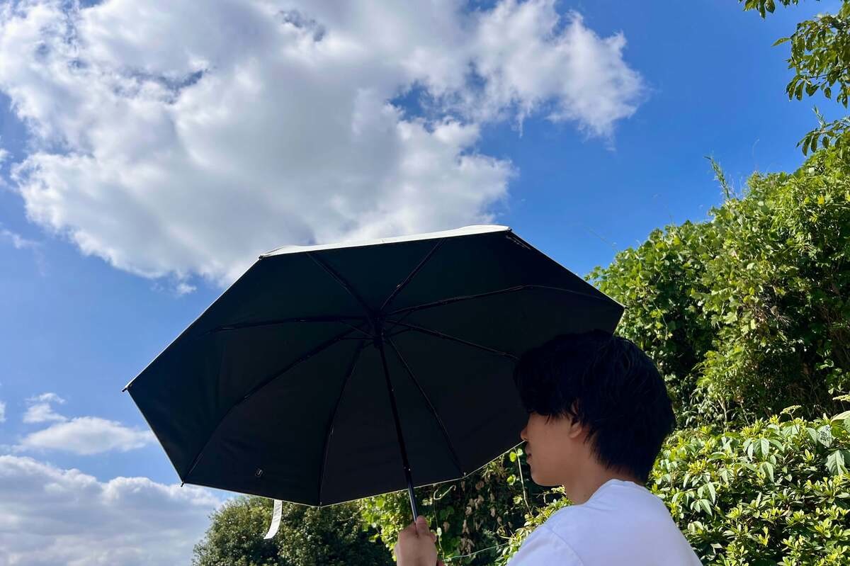 折りたたみ日傘