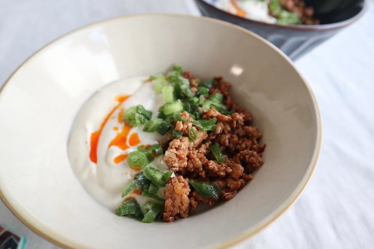 「クリーミー麻婆うどん」のレシピ