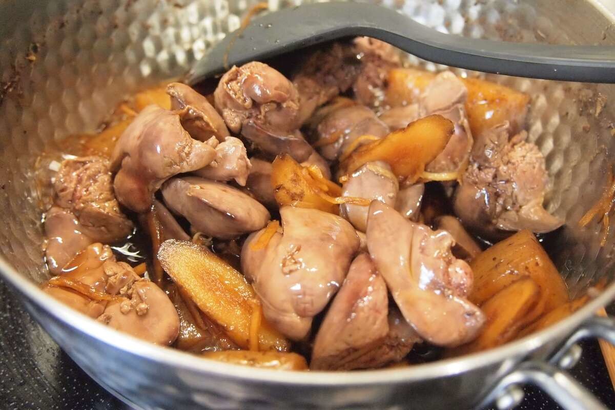 『DAIGOも台所』の「鶏肝の生姜煮」のレシピ