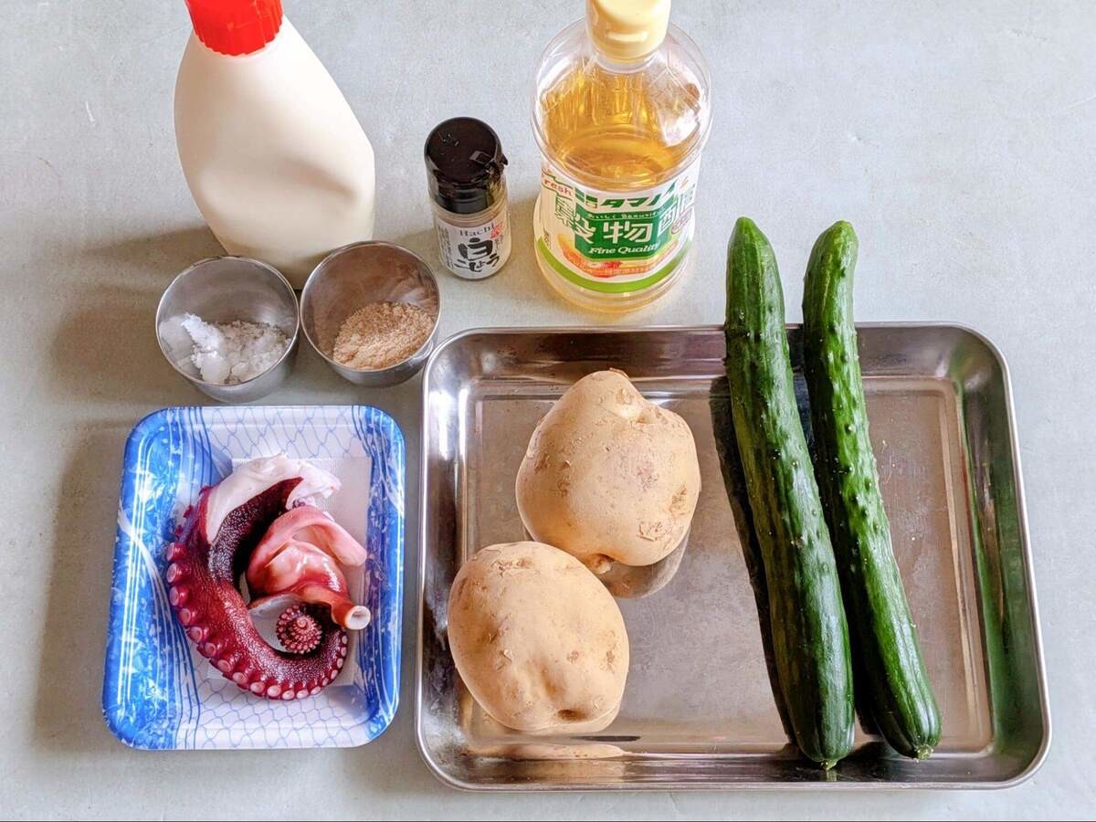 たこのポテトサラダ